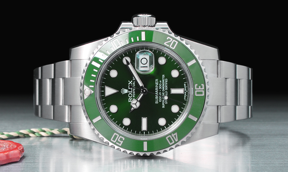 Caratteristiche del Rolex Submariner verde Hulk ref 116610LV